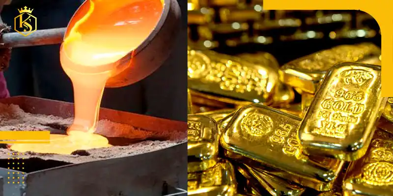 نقدشوندگی طلای آب شده و شمش