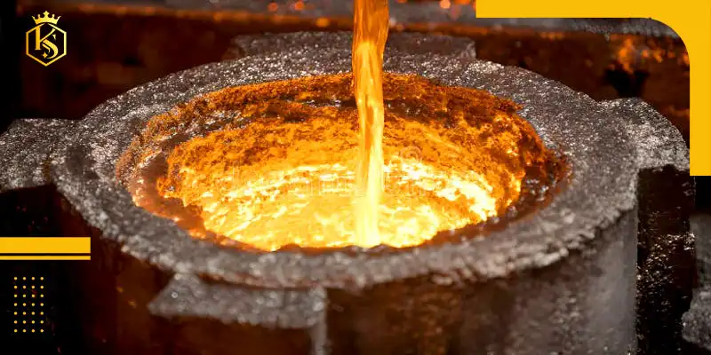 وزن طلای آب شده دز سزمایه گذاری